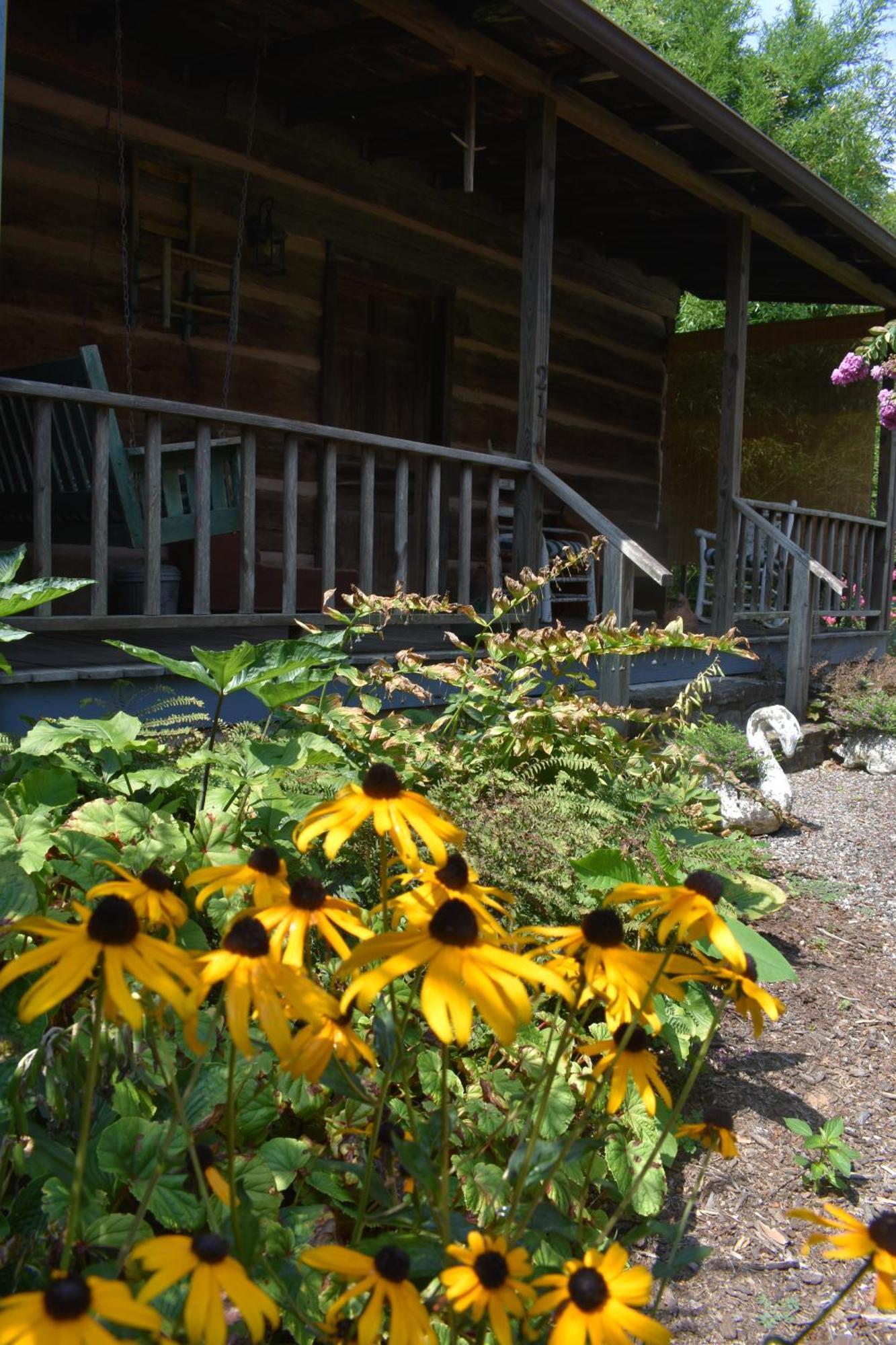 Restored1850S Log Cabin, With Gazebo And Gardens! 1 Mile To Downtown Weaverville エクステリア 写真